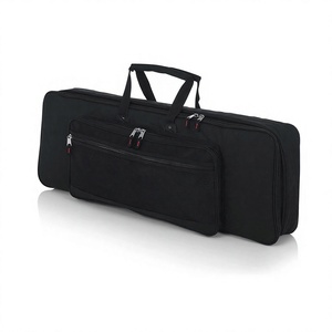 Sac de transport rembourré pour clavier portable, étui pour orgue électronique en polyester, fermeture éclair résistante à l'eau pour 61 touches - Product Image 3