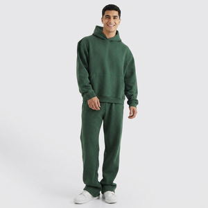 Chándal de Invierno Personalizado al por Mayor para Hombre, Talla Grande, Ecológico, con Capucha, de Secado Rápido, Transpirable, Colección de Moda Extra Grande - Product Image 1