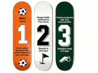 Planche à roulettes en érable canadien 7 plis, production sur mesure, haute vitesse, avec roulements ABEC-9, vitesse maximale 45 km/h - OEM/ODM, MOQ 1 pièce accepté