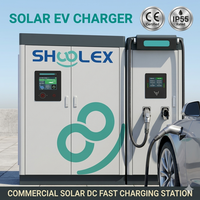Nouvelle station de charge rapide DC solaire intelligente SHUOLEX 60kW-240kW certifiée CE avec protection électrique intégrée