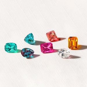 Pendientes de Diamantes Cultivados en Laboratorio, CVD HPHT, con Memoria de Color, Platino - Product Image 5