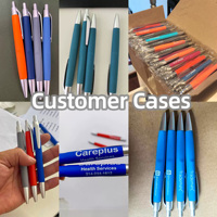 Pulpen Gel Tombol Tekan Kustom Grosir Pulpen Retractable dengan Logo Cetak untuk Hadiah Perusahaan dan Promosi Dagang