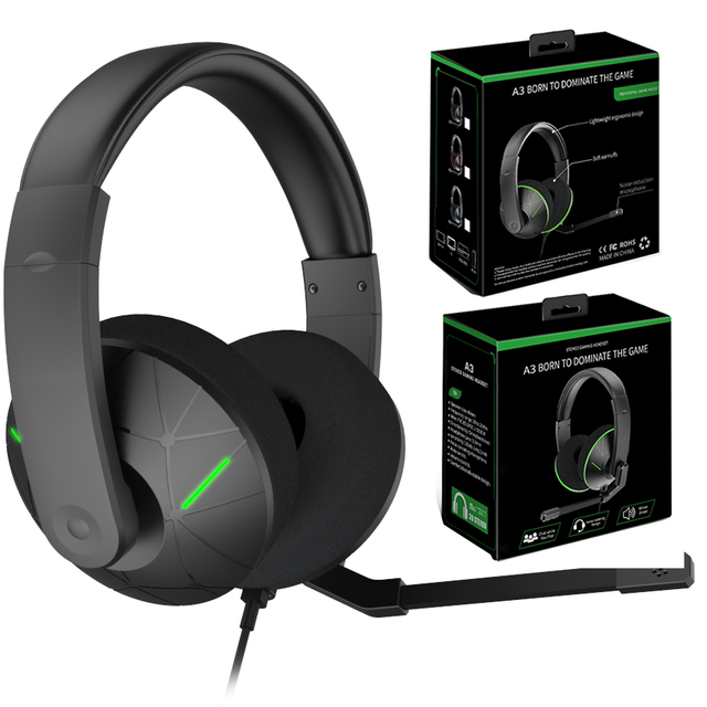 Wired 3D Surround Sound Stereo Noise Reduction Gaming Headset Headphone for PS5 XBox One XS SS PC Nintendo Switch Mobile Phone