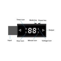 Kabel Pengisian Cepat Tegangan Dapat Disesuaikan DC 5V 12V 20V USB/Tipe-C ke DC 5.5*2.5MM Cocok untuk Modem Optik, Router, dan Laptop