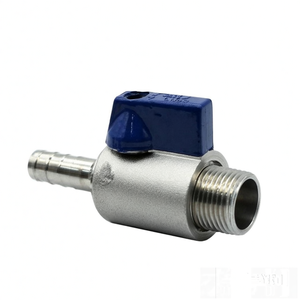 Vannes à boisseau sphérique miniatures en acier inoxydable COVNA, filetage BSP mâle et femelle, 1/8\", 1/4\", 3/8\", 1/2\", pour eau, gaz et huile, durée de vie de 90 jours - Product Image 6