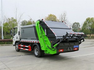 Camión Compactador de Basura Foton 4X2 Mini con Cargador Trasero, Ideal para la Recolección de Residuos Residenciales - Product Image 6