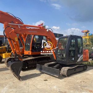 Excavatrice sur chenilles Hitachi ZX60 d'occasion à bas prix, moteur 6 tonnes, styles populaires, promotion, haute qualité, seconde main ZX60 ZX70 ZX75 - Product Image 4