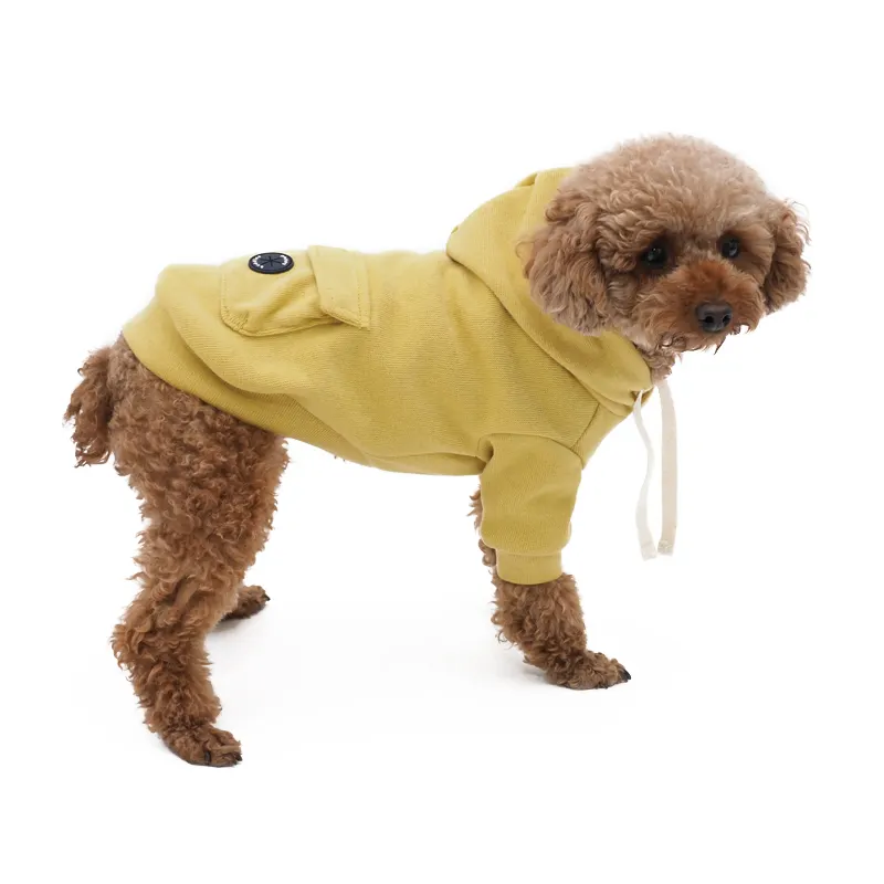 LS Factory Wholesale Customize Dog Clothing Fashion Knitted Dog Hoodies Dog Clothes Pet Accessories