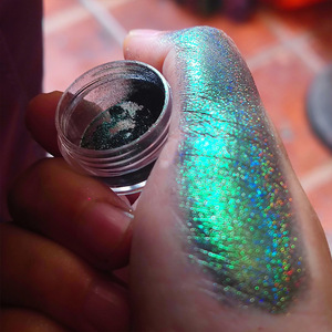 Poudre de mica caméléon personnalisée, nouvelle, colorée, facile à utiliser, pour cuir, en petits emballages - Product Image 1