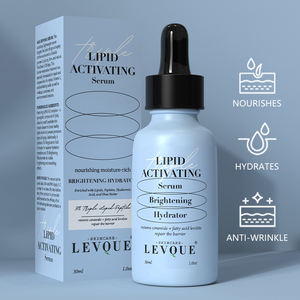 自有品牌三重脂质激活血清快速吸收明显平滑 & 公司面部减少细纹和皱纹 - Product Image 3