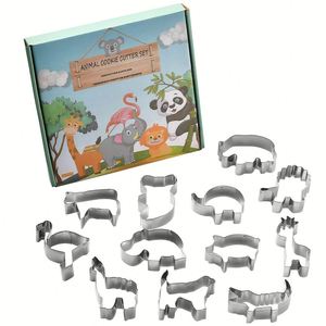 Produits promotionnels en stock, ensemble de découpoirs à biscuits en métal, mariage, Pâques, Noël, Halloween, animaux, moule à pâtisserie pour enfants - Product Image 3