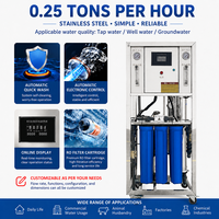 Équipement de Traitement d'Eau Potable pour Petite Usine Machine de Production d'Eau Minérale avec Filtration par Osmose Inverse RO