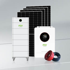 Neuankömmling Komplett 5KW 10KW 15KW 20KW 25KW 30KW Solarpanel-Kit für Haus 220V <span class=keywords><strong>Solar</strong></span> Storage System Kit Farm - Product Image 5