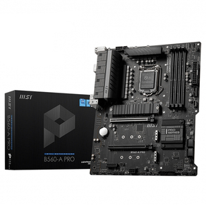 เมนบอร์ด MSI <span class=keywords><strong>B560</strong></span>-A PRO ATX มือสอง สำหรับเล่นเกม รองรับซ็อกเก็ต 1200 ชิปเซ็ต <span class=keywords><strong>B560</strong></span> รองรับซีพียู Intel เจนเนอเรชั่น 11 และ 10 - Product Image 1