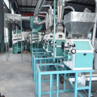 Machine de traitement du maïs multi-unités pour l'usine de farine de maïs, fonctionnement automatique