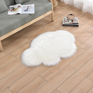 Tappeti irregolari di nuvole per soggiorno in camera da letto, soffici tappeti e tappeti con pavimento in pelliccia lunghi peluche per Hotel - Product Image 3