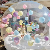 Bulle ballon maison gonflable transparent igloo dôme tunnel fêtes événements camping étanche gonflable bulle tentes pour enfants