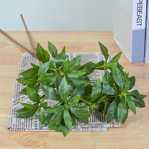 Planta Artificial Flower Delight, Hojas de Pieris Japonica, Impresas en 3D, Plástico Ecológico, Decoración para el Hogar y Bodas - Product Image 4