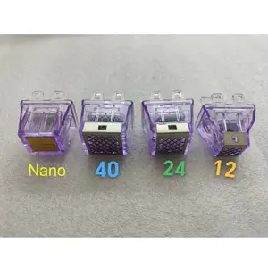 RF crystallite derinliği için 2023 12/24/40/nano 4 stil iğneler 8 radyofrekans mikroiğneleme makinesi
