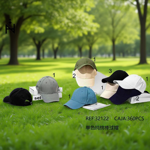 Gorra de Béisbol Angelina de Color Sólido, 6 Paneles, Ajustable, Unisex, para Deportes al Aire Libre y Uso Diario - Product Image 2