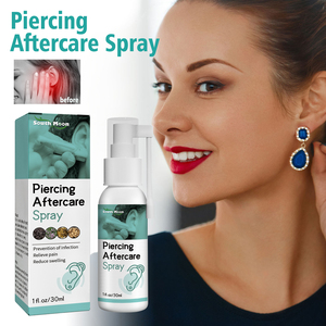 South Moon tatuaggio Aftercare Spray efficace per la prevenzione degli odori per la pulizia dei fori per l'orecchio offre riduzione del gonfiore Piercing antidolorifico - Product Image 2