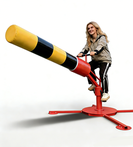 EASYFUN Juego Inflable Personalizado Wipeout Bike Standing Challenge con Brazo de Barrido, Juego de Carnaval Wipeout para <span class=keywords><strong>Alquiler</strong></span> - Product Image 1