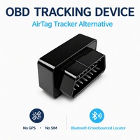 Dispositif de suivi OBD, alternative à l'AirTag, sans GPS, sans carte SIM, localisateur Bluetooth crowdsourcing pour la location de flottes et les voitures privées