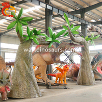Parc à thème une porte d'entrée au parc thème des dinosaures animatronics modèles mobiles tête d'entrée porte du parc des dinosaures à vendre
