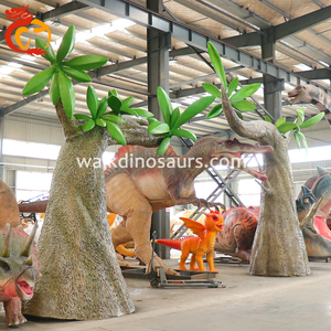 Parc à thème une porte d'entrée au parc thème des dinosaures animatronics modèles mobiles tête d'entrée porte du parc des dinosaures à vendre - Product Image 4