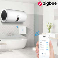 Prix usine 20A 40A Tuya Zigbee Smart AC Commutateur Chauffe-eau/Chaudière Électrique Maison Télécommande WiFi Tactile Interrupteur Mural