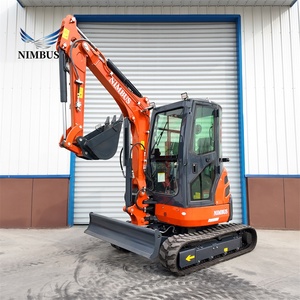 Excavadora NIMBUS con Certificación EPA de 3 y 4 Toneladas, Cabina Mini Estable con Calefacción y Aire Acondicionado, Adaptable a Múltiples Escenarios - Product Image 4
