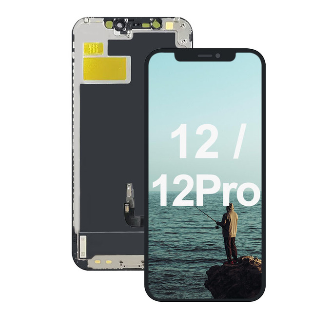 OEM LCD Display Assembly Replacement for iPhone 12 6.1 Inch Mobile Phone a Grade with True Tone Support