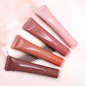 Hot bán Vegan biểu tượng tùy chỉnh trang điểm Lip Gloss nhãn hiệu riêng Plumper ngọt ngào Peptide Tinted cô gái Lip Gloss - Product Image 3