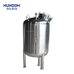 1000 Liter Stainless Steel Food Grade Single Layer Storage Tanks Chemical Olive Oil Storage Equipment Water Storage Tank