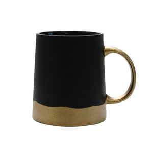 <span class=keywords><strong>Tazas</strong></span> Modernas de Cerámica con Asa Dorada, Pintura en Lámina de Oro Real de 24k Heraeus Alemania, Logotipo Personalizado Completo, Alta Calidad - Product Image 6