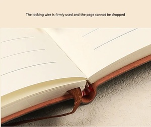 Cuaderno de piel de oveja personalizado para negocios, tapa dura, diario A5, cuaderno de fotografía con tapa dura, cuaderno de trabajo con papel rayado - Product Image 3