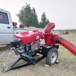 Pompe à eau centrifuge diesel portable haute performance de 4, 6, 8 et 10 pouces pour l'irrigation d'urgence et l'utilisation minière - Product Image 3