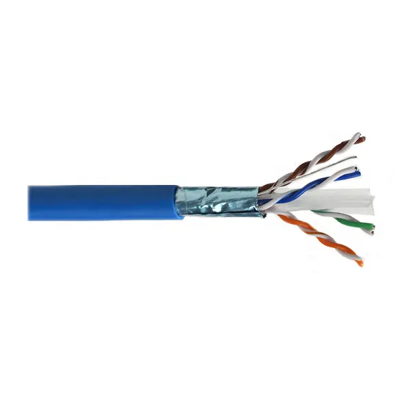 Resistente al fuoco ad alta velocità SFTP UTP/STP/FTP/SFTP CAT5E/CAT6 per esterni impermeabile per interni cavo LAN CAT 5 cavo di rete 305M