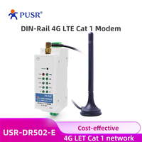 USR-DR502-E Eropa SMS NET Seri pada perintah konfigurasi Rs485 seri Port 4g Lte GSM Modem dengan MQTT
