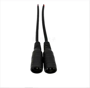 Custom DC5.5*2.1 Power cable 22AWG pure copper DC cable female single head 15cm power cable