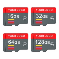 Penjualan Panas Kartu Memori USB Plastik Berkualitas Tinggi Grosir 16GB-128GB Kecepatan Tinggi Warna Kustom untuk Kamera