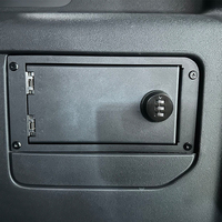 Cartaoo Boîte de verrouillage de coffre antivol Boîte de rangement de sécurité pour accessoires Ford Bronco 2021 2022 2023 2024