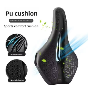 Selle de vélo April, accessoires de vélo souples, siège avant creux et respirant, housse de coussin de vélo - Product Image 6