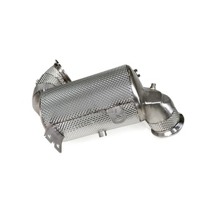 Tuyau avant en acier inoxydable de qualité supérieure pour Audi RSQ8 4.0T <span class=keywords><strong>V8</strong></span> 2019-2024 |   Échappement de performance léger en titane de grade 5 pour la course - Product Image 5