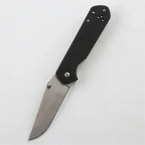 XRC217 Precision foldable knife black handle tactical folding knife for every mission sleek and versatile EDC folding knife