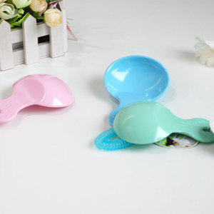 Round Pet Food Scoop With Ring 20Ml Capacity For <b>Cat</b> Dog Feeding Measuring Spoon Plastic <b>Feeder</b> Bowl Small Size - Product Image 1