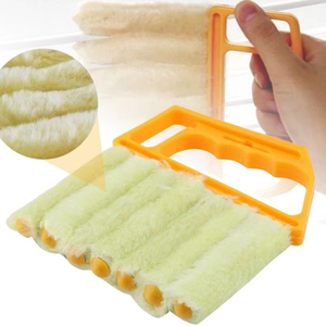 Brosse <span class=keywords><strong>de</strong></span> nettoyage écologique pour les rails <span class=keywords><strong>de</strong></span> portières <span class=keywords><strong>de</strong></span> voiture et les rebords <span class=keywords><strong>de</strong></span> fenêtres, avec manche en plastique et poils en fibres - Product Image 3