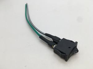 Accessoires pour motos, interrupteur pour moto/vélo électrique, interrupteur plat à deux broches avec fils, interrupteur d'alimentation pour phare LED - Product Image 6