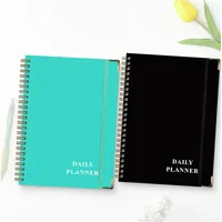 Cuaderno Térmico de Cuero Personalizado con Espiral Extraíble, Hojas Sueltas Recargables, Botón de PU, Agenda para Estudiantes y Oficina, Regalo, Proveedor Mayorista