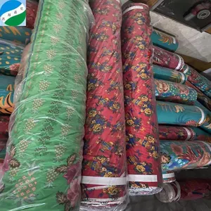 hot selling wholesale woven polyester 100% rayon viscose printed stock fabric lots cheap price